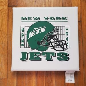 Vintage New York Jets 90s football stadium foam cushion seat with handle 1993